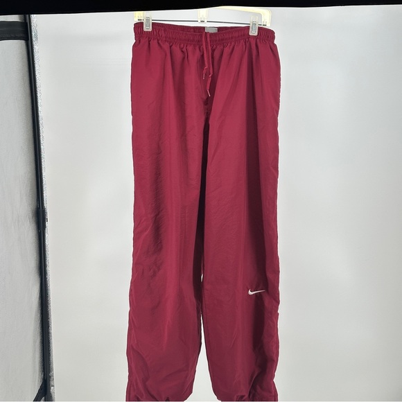 Men’s Vintage Nike Maroon Two-Piece Track Jacket and Pants Set Warmups Athletic - Picture 15 of 16